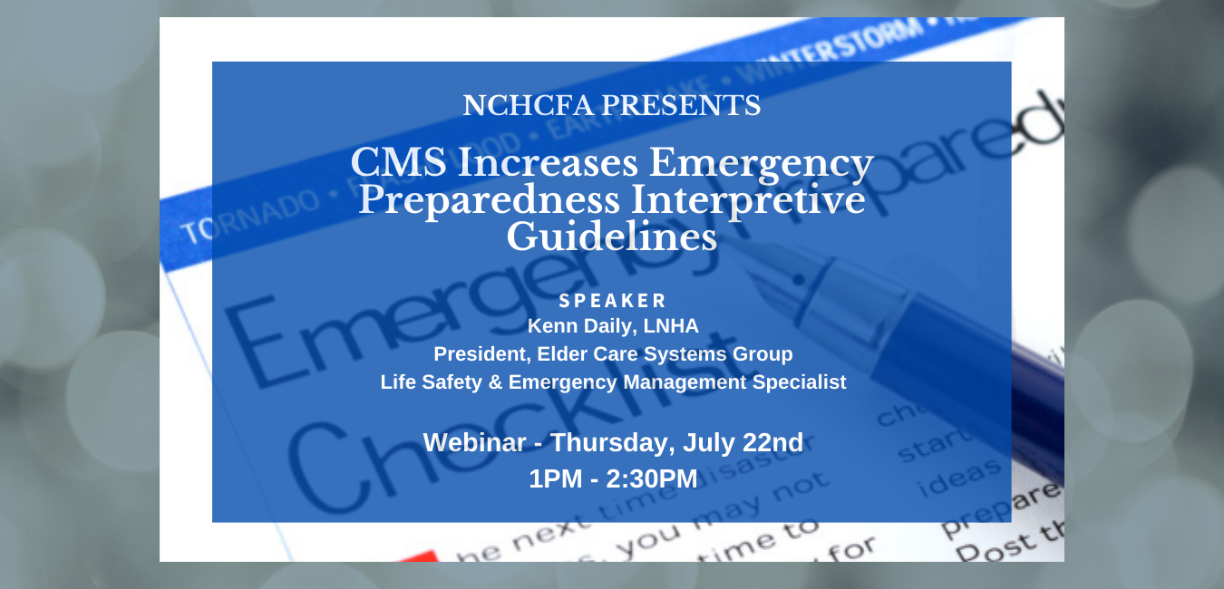 Webinar CMS Increases Emergency Preparedness