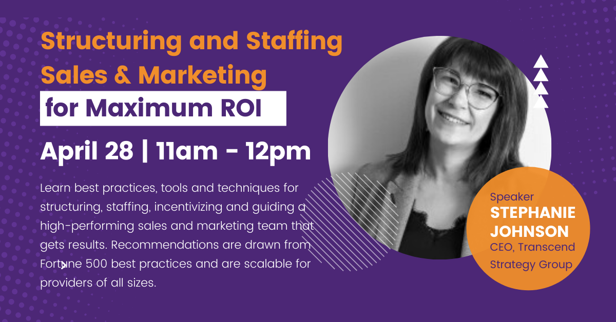 Structuring and staffing webinar